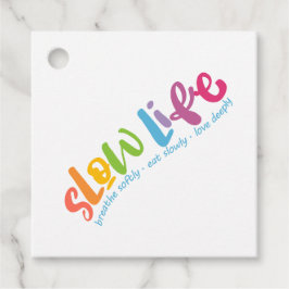 Etiquetas Para Lembrancinhas Vida lenta