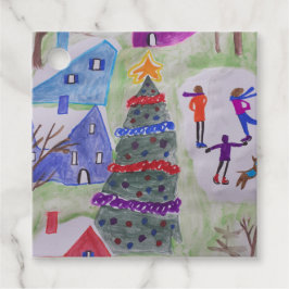 Etiquetas Para Lembrancinhas Vila de Natal