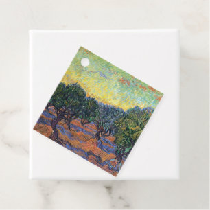 Etiquetas Para Lembrancinhas Vincent Van Gogh Olive Grove Impressionismo Arte