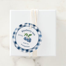 Vintage Blue Blueberry Jam Canning