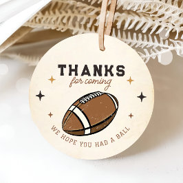 Etiquetas Para Lembrancinhas Vintage Football Boy Birthday Favor Tags