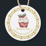 Etiquetas Para Lembrancinhas Vintage Homemade Christmas Cake Hang Tag<br><div class="desc">Especial para você!</div>