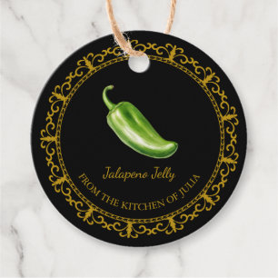 Etiquetas Para Lembrancinhas Vintage Homemade Jalapeno Jelly Hang Tag