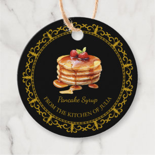 Etiquetas Para Lembrancinhas Vintage Homemade Pancake Syrup Hang Tag