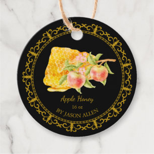 Etiquetas Para Lembrancinhas Vintage Honeycomb Apple Mel Perfundida Mel Hang Ta