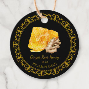 Etiquetas Para Lembrancinhas Vintage Honeycomb Ginger Mel Hang