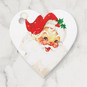 Etiquetas Para Lembrancinhas Vintage Retro Jolly Old Papai Noel Natal