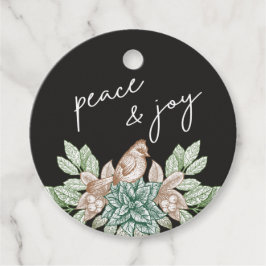 Etiquetas Para Lembrancinhas vintage stencil feriado feliz de planta sagrada