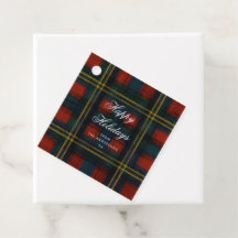 Vintage Vermelho e Verde Tartan Preppy Feriado