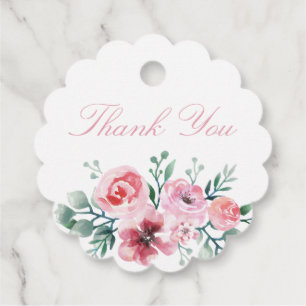 Etiquetas Para Lembrancinhas Watercolor Floral Girafa Ribbon Girl Aniversário