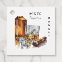 Whiskey and Cigar Men’s Birthday Party