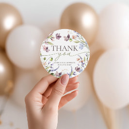 Etiquetas Para Lembrancinhas Wildflower Baby Shower Favor Tags
