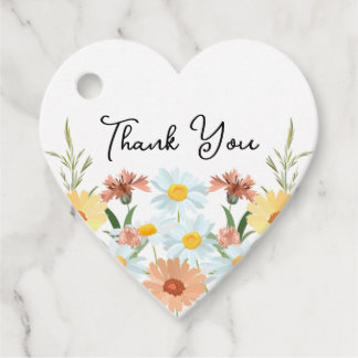 Etiquetas Para Lembrancinhas Wildflower Wedding OBRIGADO