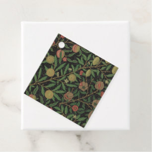 Etiquetas Para Lembrancinhas William Morris Pomegranate Fruta clássica