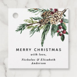 Etiquetas Para Lembrancinhas Winter Holly Christmas