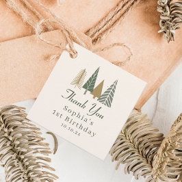 Etiquetas Para Lembrancinhas Winter ONEderland Birthday Obrigado