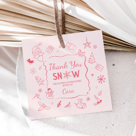 Etiquetas Para Lembrancinhas Winter Onederland Birthday Party Favor Tags