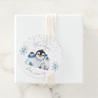 Winter Onederland Penguin Thankyou