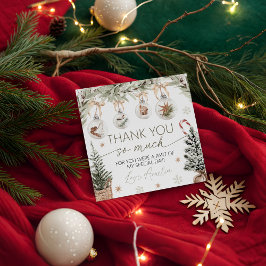 Etiquetas Para Lembrancinhas Winter Onederland Thank You Tag