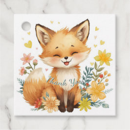 Etiquetas Para Lembrancinhas Yellow Hearts Pastel Floral Birthday Neutral Party