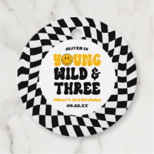 Young Wild & Three Retro Third 3rd Birthday Party