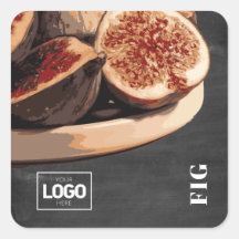 Etiquetas para logotipos Brandy Fig