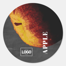 Etiquetas para logotipos de Apple com marca de pro