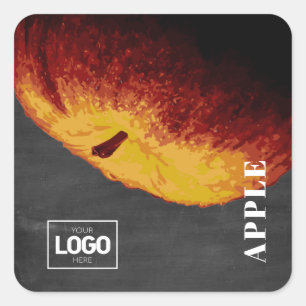 Etiquetas para logotipos de Apple com marca de pro