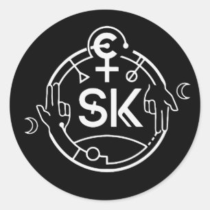 Etiquetas para o logotipo branco SiKe