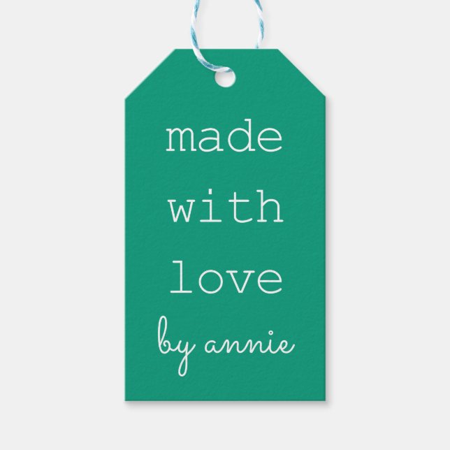 Etiquetas para Presente Personalizáveis (Frente)