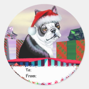 Etiquetas para presentes da surpresa de Natal de B