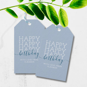 Etiquetas para presentes de aniversário felizes c
