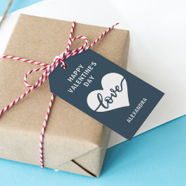 Etiquetas para presentes de feliz dia de os namora