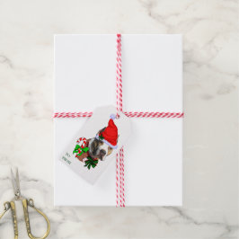 Etiquetas para presentes de Natal em Pit Bull