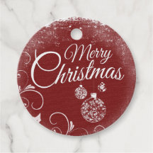 Etiquetas para presentes de Natal feliz