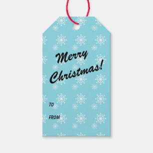 Etiquetas para presentes de Natal Moderno