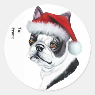 Etiquetas para presentes dos Papais noeis de Natal