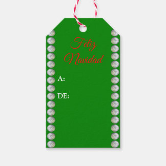 Etiquetas para presentes Feliz Navidad (Conjunto d
