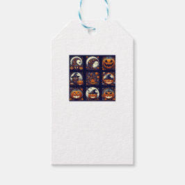 Etiquetas para presentes no Halloween