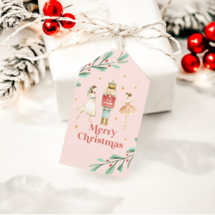 Etiquetas para presentes no Natal do Balé de Inve