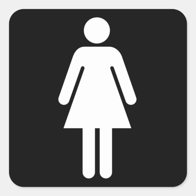 Etiquetas para símbolos femininos (Frente)