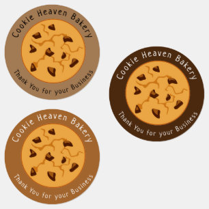 Etiquetas Pasta de Cookies Gourmet Personalizada