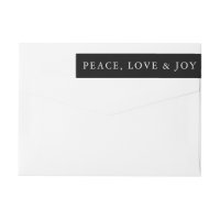 Paz Amor Alegria Tipografia Minimalista Clássica P