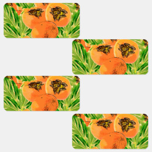Etiquetas Persimmon (kaki)
