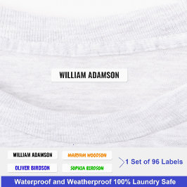 Etiquetas Personalizadas Autocolantes para Roupas