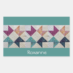 Etiquetas personalizadas da edredão