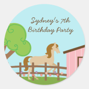 Etiquetas personalizadas da festa de aniversário