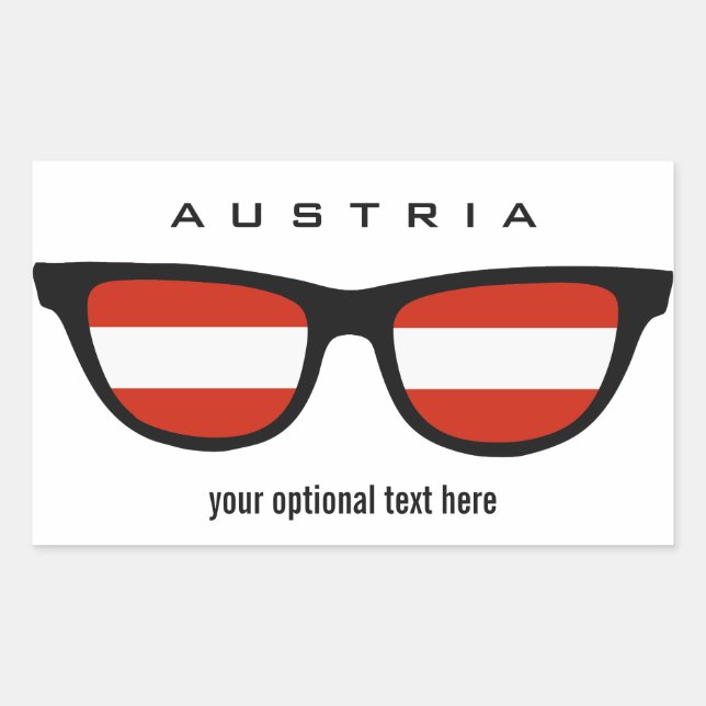 Etiquetas personalizadas de tons austríacos (Frente)
