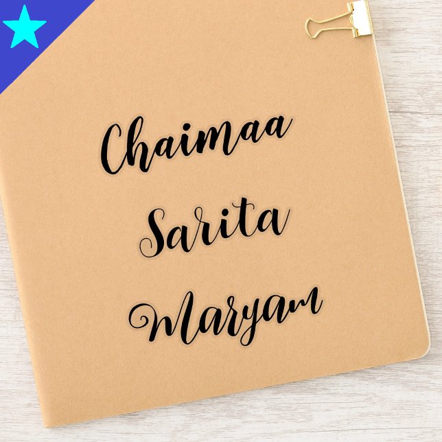 Etiquetas Personalizadas de Vinil, Adesivo de Nome (Personalized Stickers
Vinyl Decal Stickers
Custom Name Stickers
Laptop Stickers
Water Bottle )