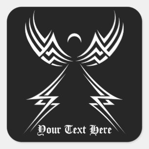 Etiquetas personalizadas do Anjo Tribal